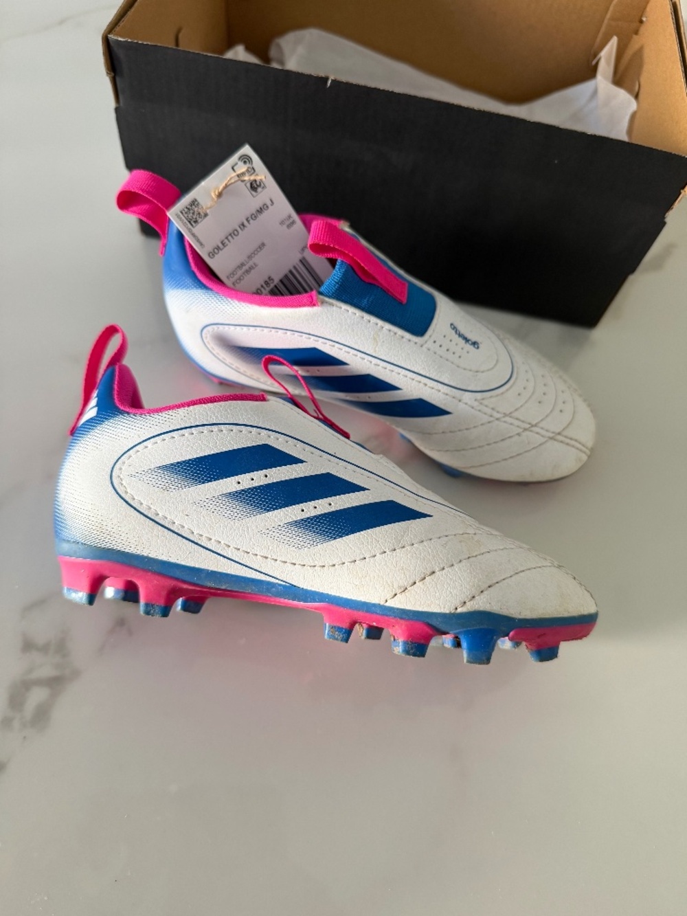 Adidas Goletto IX Laceless Soccer Shoes Size 11K